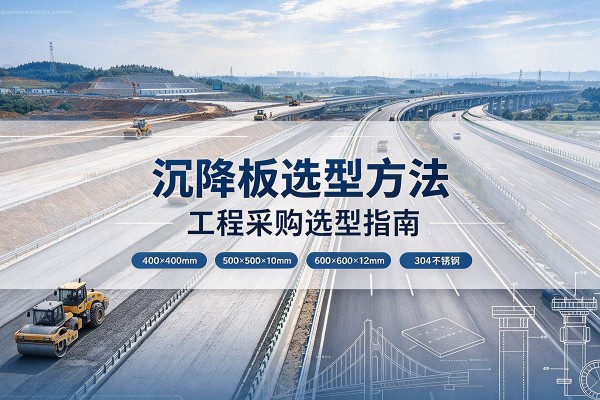 潮州沉降板选择方法