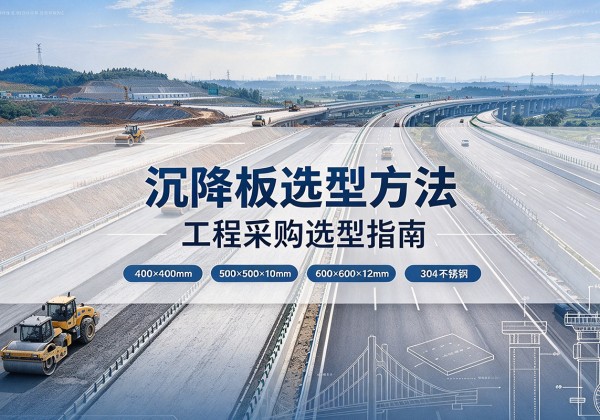 潮州沉降板选择方法