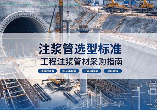 潮州注浆管选型标准